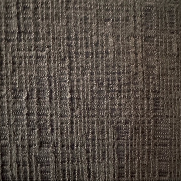 Madewell Crosshatch Puff-Sleeve Faux-Wrap Mini Dress Olive Green - Picture 11 of 11